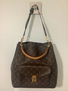 Louis Vuitton Metis hobo Dark Brown Monogram